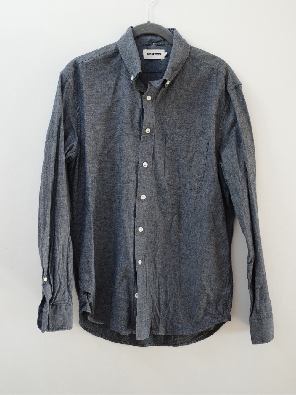 Taylor Stitch Jack in Rinsed Indigo Chambray